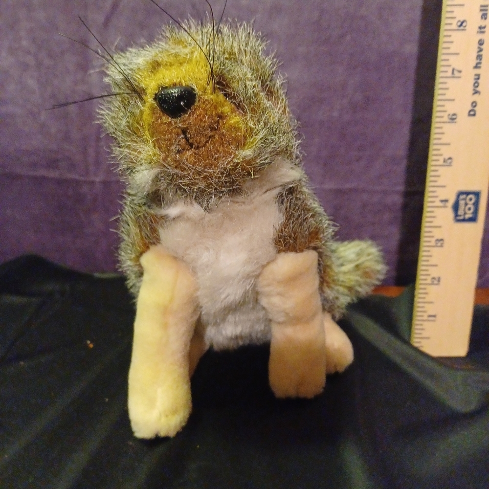 Vintage 1992 Wolf Plush 9 inches